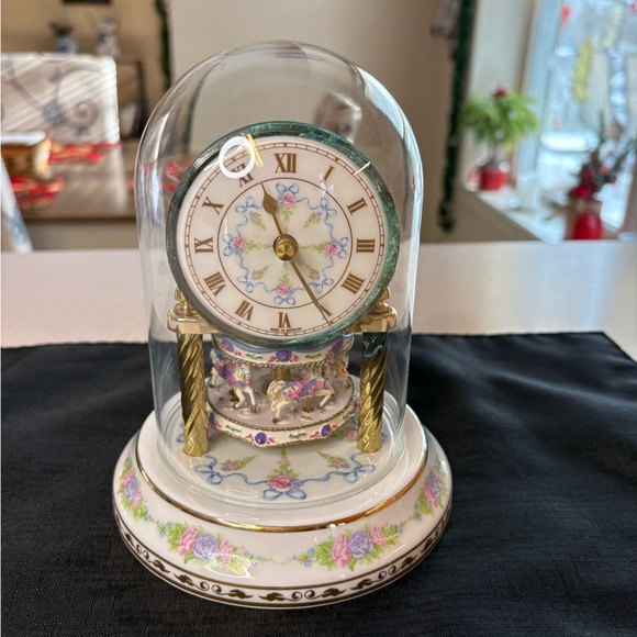 Franklin Mint Other - Price Drop🔥🔥Franklin Mint”The Carousel Anniversary Clock” A Collectible Item